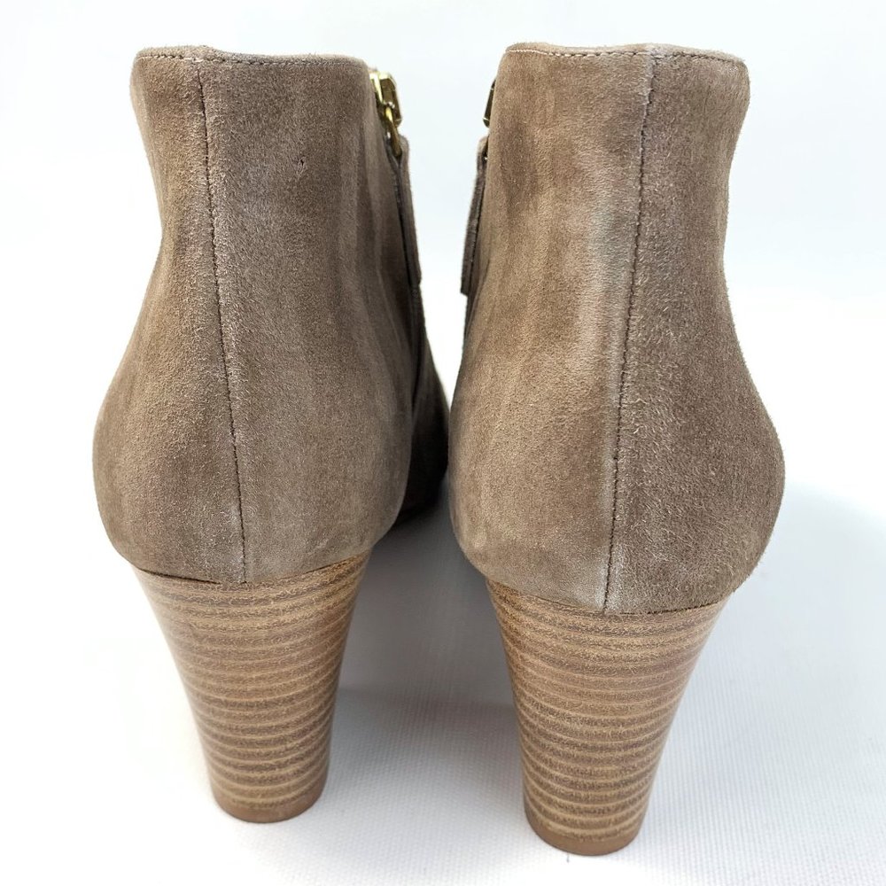 Aquatalia Emiliana Surplice Suede Ankle Booties - Picture 5 of 12